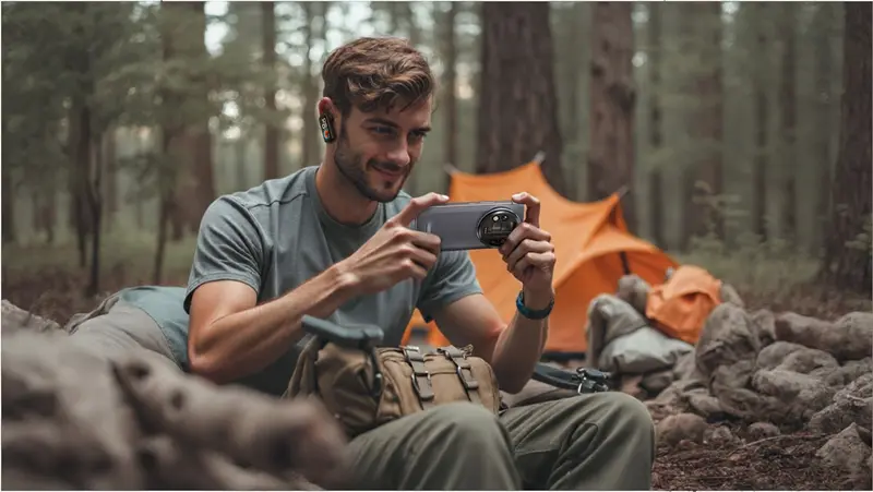 טלפון משוריין WP200PRO כולל שעון ספורט חכם