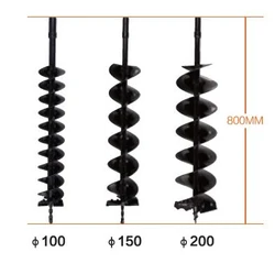 מקדחת אדמה + 3 מקדחים 3WT-300A קסאי