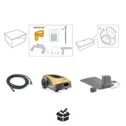 רובוט לכיסוח דשא נטען A500 מונחה GPS סטיגה