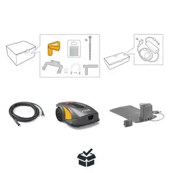 רובוט לכיסוח דשא נטען A3000 מונחה GPS סטיגה