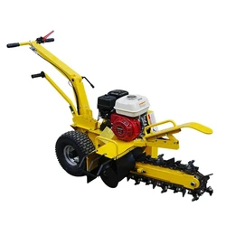 טרנצ'ר מתעל חופר תעלות 450 מ"מ דגם JTH-200 מנוע HONDA GX200