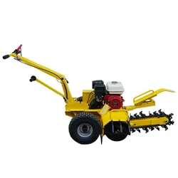 טרנצ'ר מתעל חופר תעלות 450 מ"מ דגם JTH-200 מנוע HONDA GX200