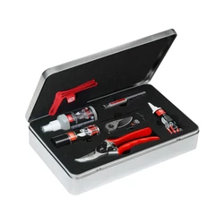 מזמרה FELCO פלקו 2 קיט 3 סוגי שימון להב תחליפי מפתח ומטלית