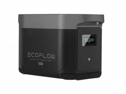 קיט סולארי ECOFLOW - תחנת כח DELTA2MAX קיבולת 2Kwh - הספק 2.4KW + זוג פאנלים סולאריים 540W