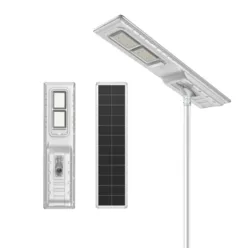 תאורת רחוב סולארית מקצועית NEWTEC CARBON 12000Lm - עם 5 שנות אחריות